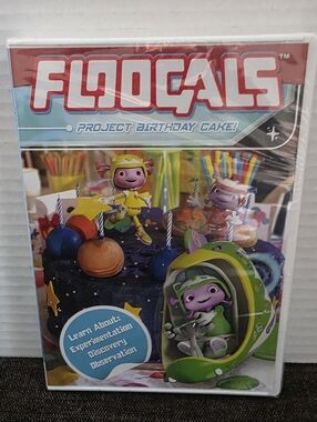 NIP FlooCals "Project Birthday Cake" DVD - Colorful Kids Adventure